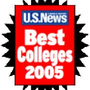 2005 U.S. News and World Report rankings logo. Used by permission.